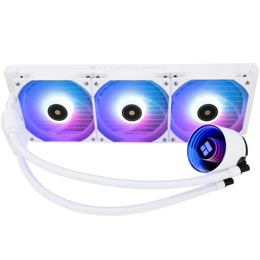 Thermalright водно охлаждане Water Cooling Frozen Notte 360 White A-RGB V2 - LGA1851/AM5 - Image 3