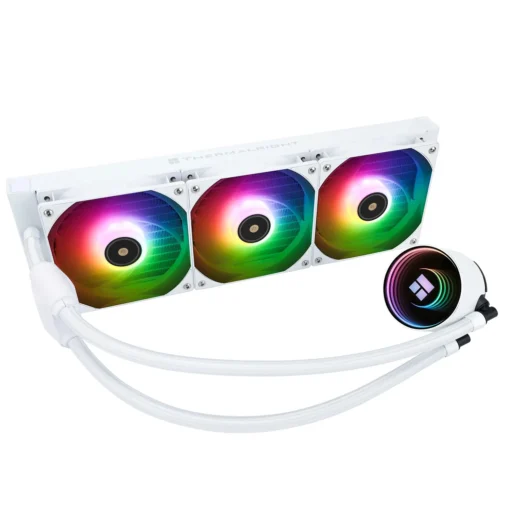 Thermalright водно охлаждане Water Cooling Frozen Notte 360 White A-RGB V2 - LGA1851/AM5 - Image 4