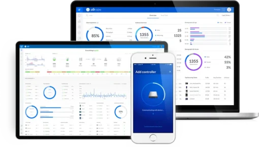 Комутатор Ubiquiti Enterprise 24 PoE с 2.5Gbps и SFP+ порта - Image 2