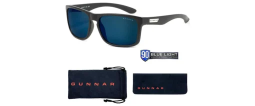 Слънчеви очила GUNNAR INTERCEPT Onyx, Sun, Черен - Image 4