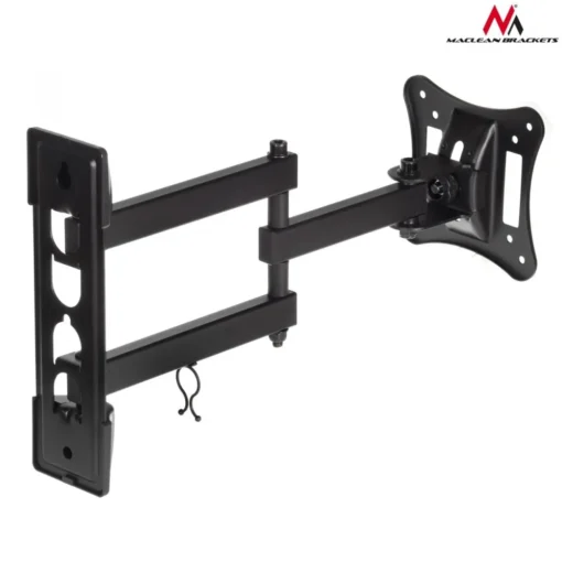 Maclean Handle to a TV or monitor 13-27 15 kg Universal MC-719 black max VESA 100x100 - Image 4