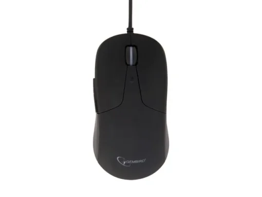 Gembird Mouse OPTO 1-SCROLL USB Black (MUS-UL-01) - Image 2