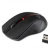 Rebeltec Wireless optical mouse GALAXY black/red rubber surface