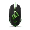 Esperanza WIRED FOR PLAYERS MOUSE 6D Optical USB MX209 CLAW GREEN