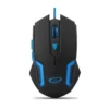 Esperanza WIRED FOR PLAYERS MOUSE 6D Optical USB MX205 FIGHTER BLUE