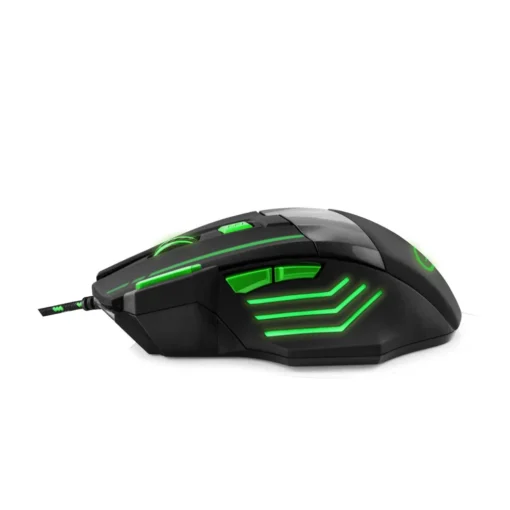 Esperanza MOUSE WIRE FOR PLAYERS 7D Optical USB MX201 WOLF GREEN - Image 2