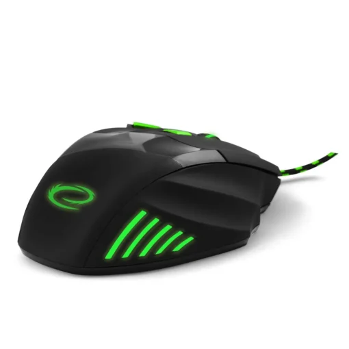 Esperanza MOUSE WIRE FOR PLAYERS 7D Optical USB MX201 WOLF GREEN - Image 3