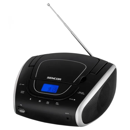 Sencor Portable CD Player SPT 1600 BS CD / MP3 / USB / FM Radio