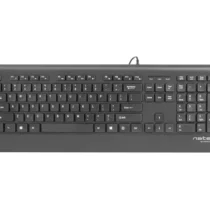 Natec Keyboard BARRACUDA Slim Black USB