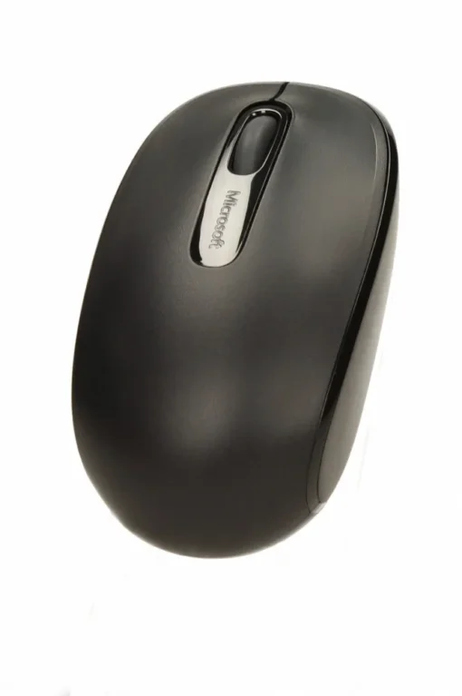 Microsoft Wireless Mobile Mouse 1850 Coal Black U7Z-00003 - Image 2