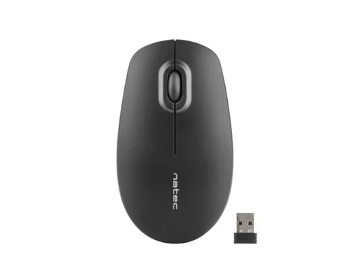 Natec Merlin nano 2.4GHz 1600 DPI wireless mouse black