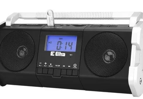 Eltra Radio MAJA черен-silver