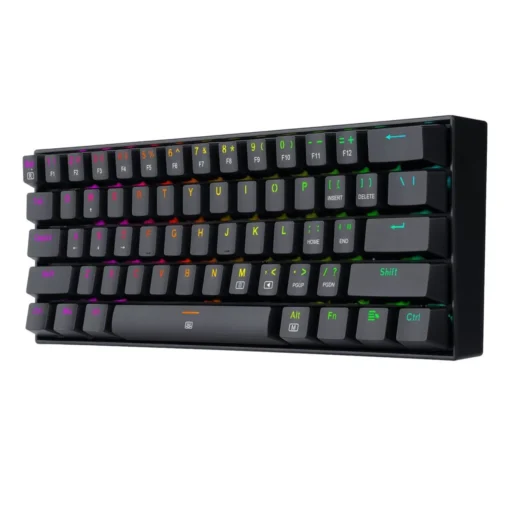 RGB механична геймърска клавиатура Redragon Dragonborn K630RGB-1-BK red switches - Image 3