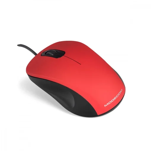 MODECOM M10S SILENT RED WIRELESS OPTICAL MOUSE - Image 5