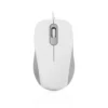 MODECOM M10S SILENT WHITE CABLE OPTICAL MOUSE