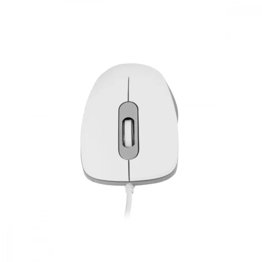 MODECOM M10S SILENT WHITE CABLE OPTICAL MOUSE - Image 5