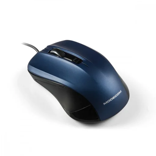 MODECOM M9.1 BLACK AND BLUE WIDE OPTICAL MOUSE - Image 2