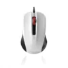 MODECOM M9.1 BLACK AND WHITE CABLE OPTICAL MOUSE