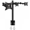 Techly Triple desk LED/LCD monitor arm 13-24inch 3x10kg black