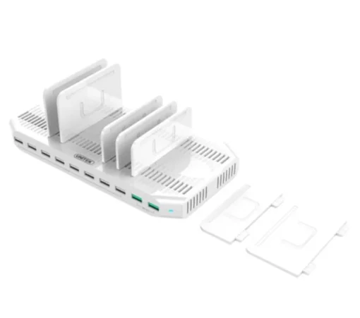 Unitek Charging station 10xUSB; 96W; 2xQC3.0; Y-2190A - Image 2