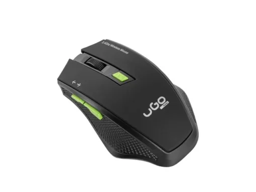 UGo Wireless 2,4GHz mouse MY-04 1800DPI optical black - Image 2