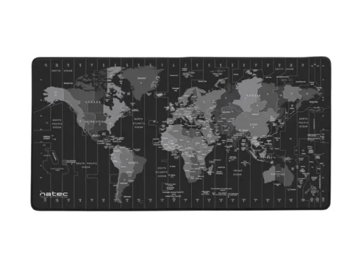 Natec Time zone Map Maxi 800x400 mouse pad