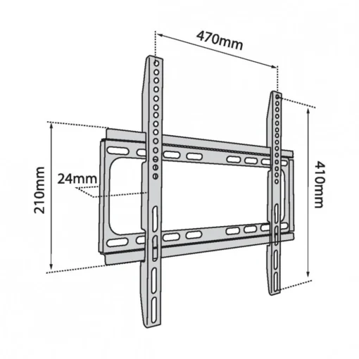 TB TV wall mount TB-450 up to 65 inches 40kg max VESA 400x400 - Image 2