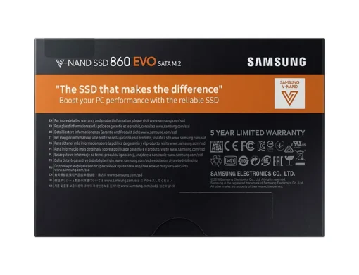 Samsung SSD 860EVO M.2 Sata MZ-N6E1T0BW 1 TB - Image 3