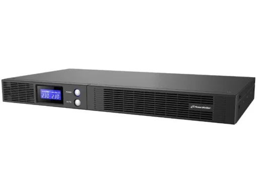 PowerWalker UPS Line-In 500VA 1RU 4x IEC Out, USB HID/RS-232, Rack 19 - Image 2