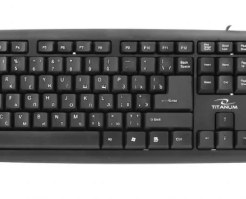 Titanum Standard Keyboard USB TKR101 Russian font