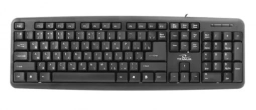 Titanum Standard Keyboard USB TKR101 Russian font