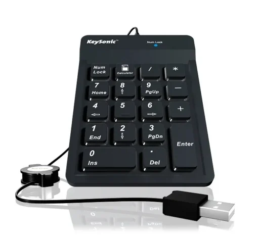 KEYSONIC Keyboard ACK-118BK2 dust-and waterproof IP64 - Image 2