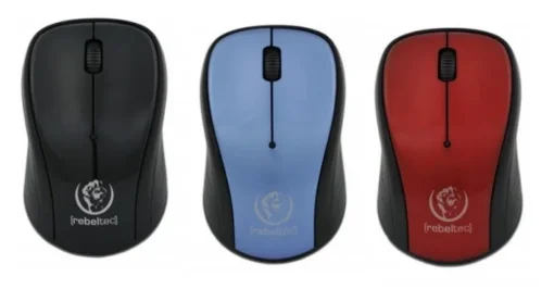 Rebeltec Wireless optical mouse Comet blue - Image 3