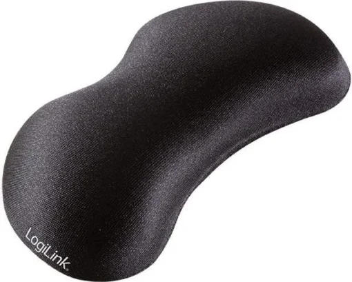 LogiLink Wrist rest gel pad black