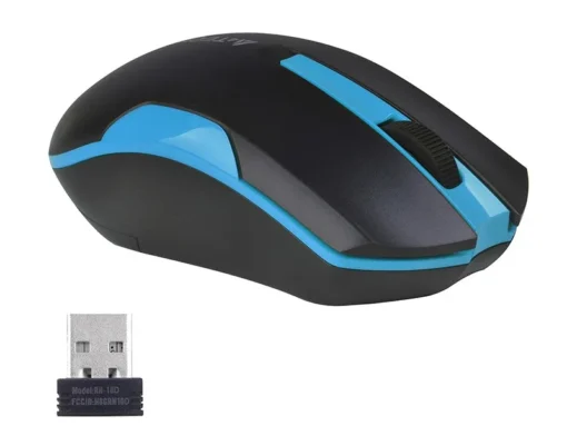 A4 Tech Mouse V-Track G3-200N-1 (Black + Blue) - Image 3