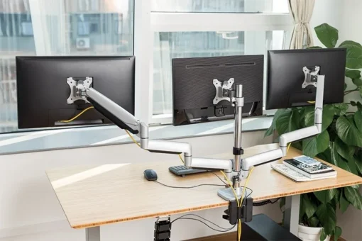 LogiLink Triple alumium desk mount 13-27, max. 7kg - Image 4