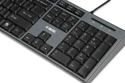 iBOX Set keyboard + mouse IKMS606 black (USB 2.0, (US), black, optical, 800 DPI) - Image 5