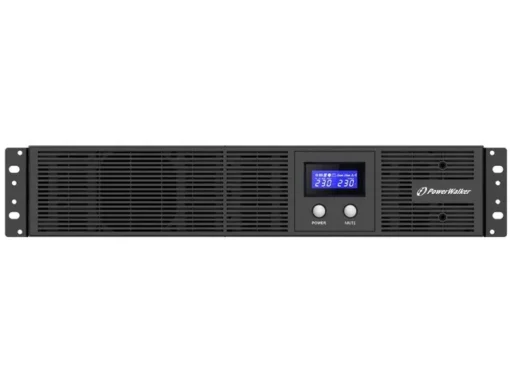 PowerWalker UPS Line-Interactive 1200VA Rack 19 4x IEC Out, RJ11 / RJ45 In / Out, USB, LCD, EPO - Image 3