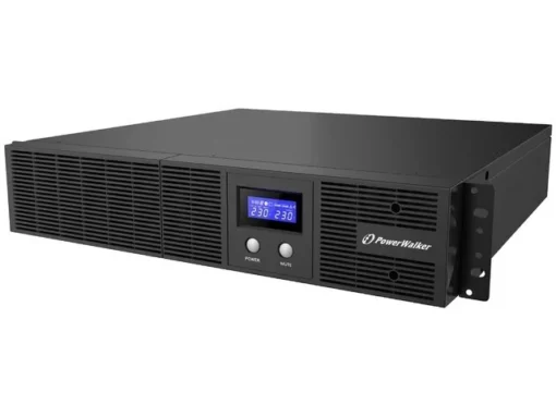 PowerWalker UPS Line-Interactive 3000VA Rack 19 8x IEC Out, RJ11/RJ45 In/Out, USB, LCD, EPO