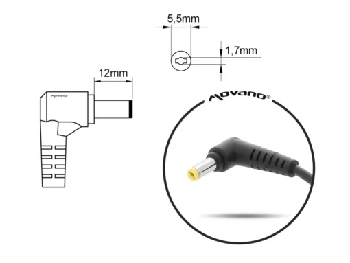 Mitsu захранващ блок ACER 19V 2.37A ZM/ACE19237 - Image 3