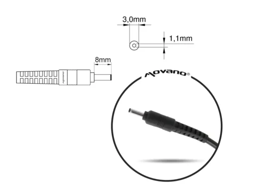 Mitsu захранващ блок 19v 3.42a (3.0x1.1) - Acer - Image 3