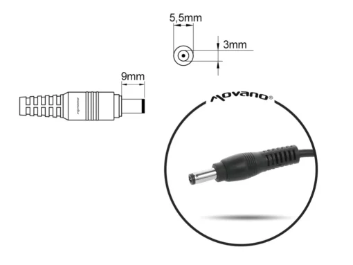 Mitsu Mitsu Pow. Sup. SAMSUNG 19V 3.16A ZM/SAM19316 - Image 3