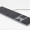 Matias Keyboard aluminum Mac backlit RGB Space Gray