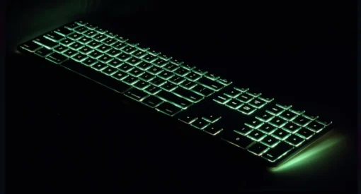 Matias Keyboard aluminum Mac backlit RGB Space Gray - Image 4