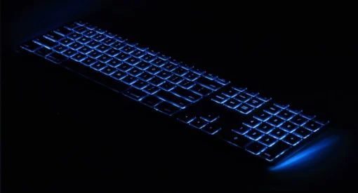 Matias Keyboard aluminum Mac backlit RGB Space Gray - Image 5