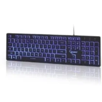 Gembird Multimedia keyboard backlit / black