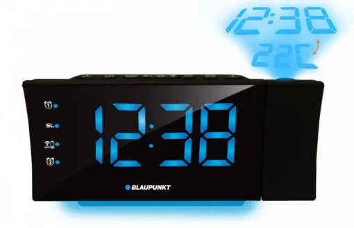 Blaupunkt Clock radio with projection and USB charging CRP81USB