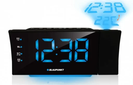 Blaupunkt Clock radio with projection and USB charging CRP81USB - Image 2