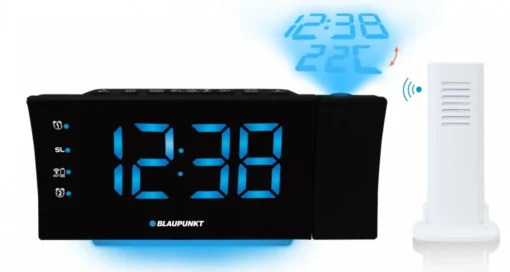 Blaupunkt Clock radio with projection and USB charging CRP81USB - Image 3