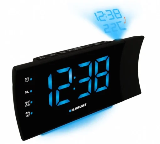 Blaupunkt Clock radio with projection and USB charging CRP81USB - Image 5